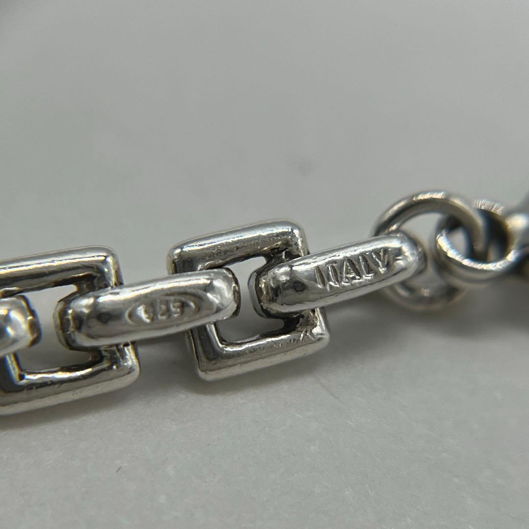 ティファニー TIFFANY オーバル スクエアリンクチェーン ブレスレット