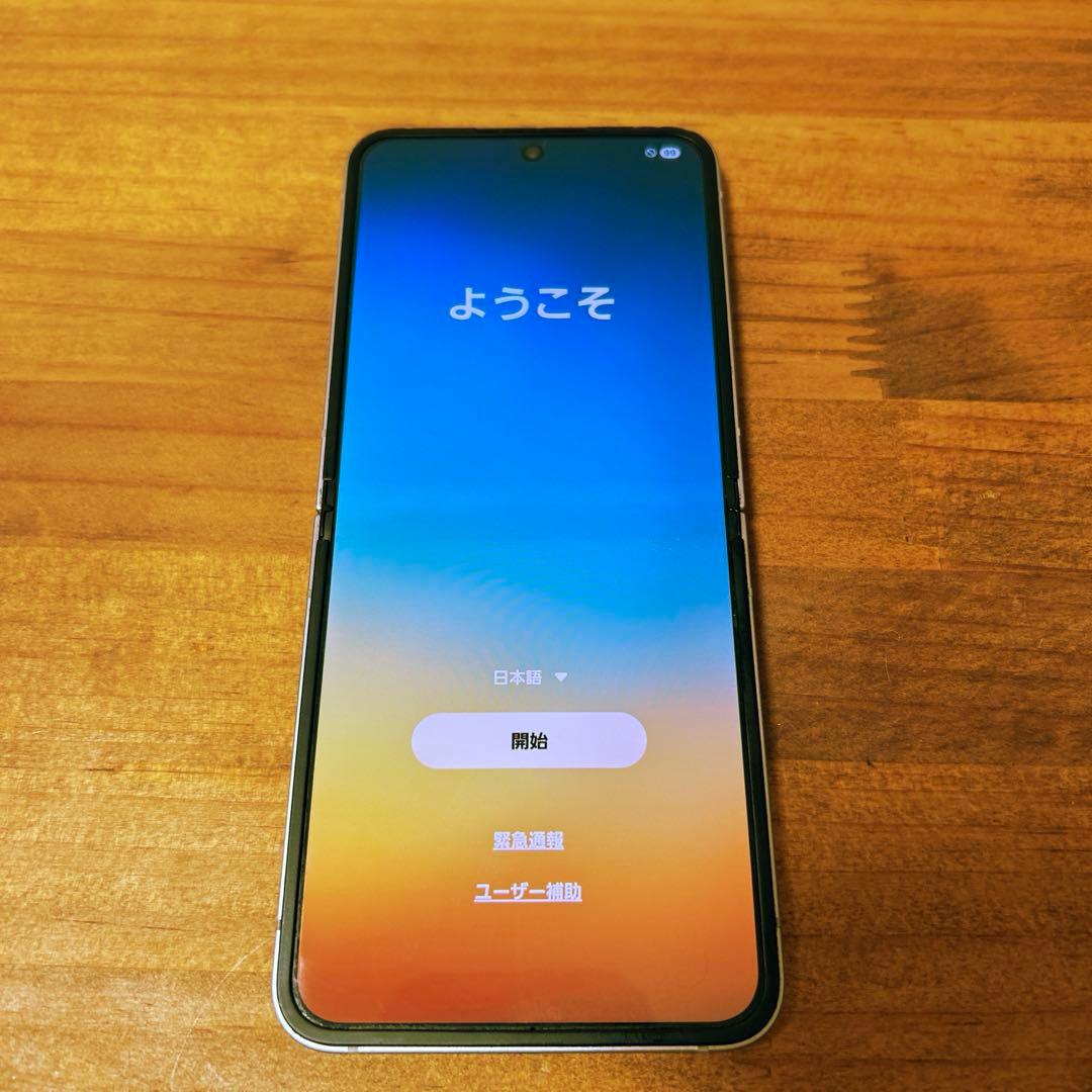 【美品】GALAXY z flip 6 国内版SIMフリー