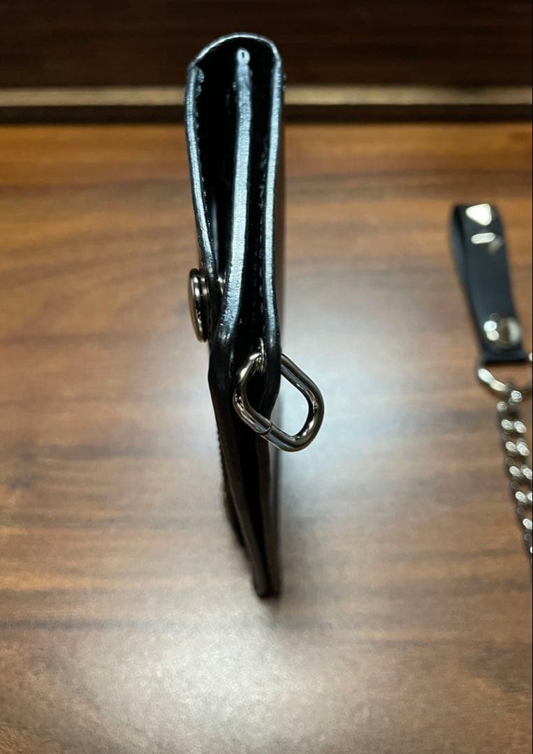 牛革本革ミドルトラッカーウォレット