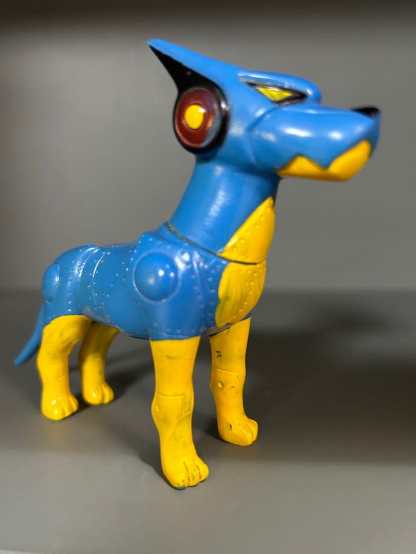 ブレンダーロボット犬ソフビ新造人間キャシャーンブルマァク タツノコプロ