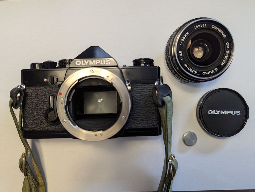 OLYMPUS OM-1N ブラック ZUIKO 35mm F2.8