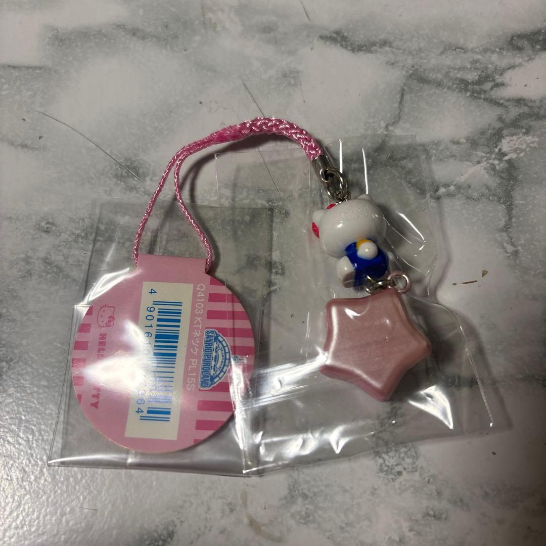 キティ　根付　激レア　希少　廃盤　ピンク　鈴　サンリオピューロランド限定