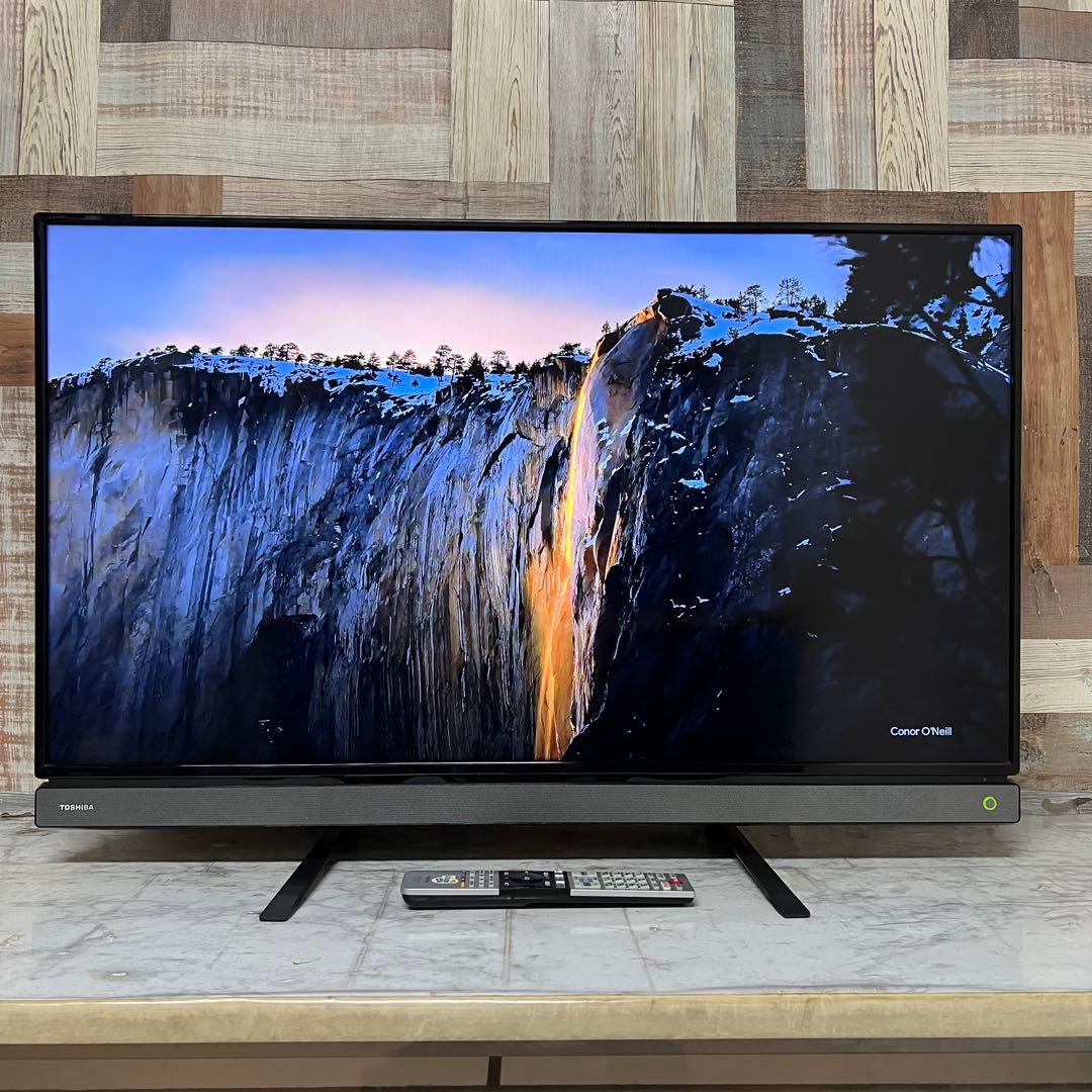 即日受渡❣️全国送料込東芝40型液晶テレビ3チューナーYouTubeネット動画可