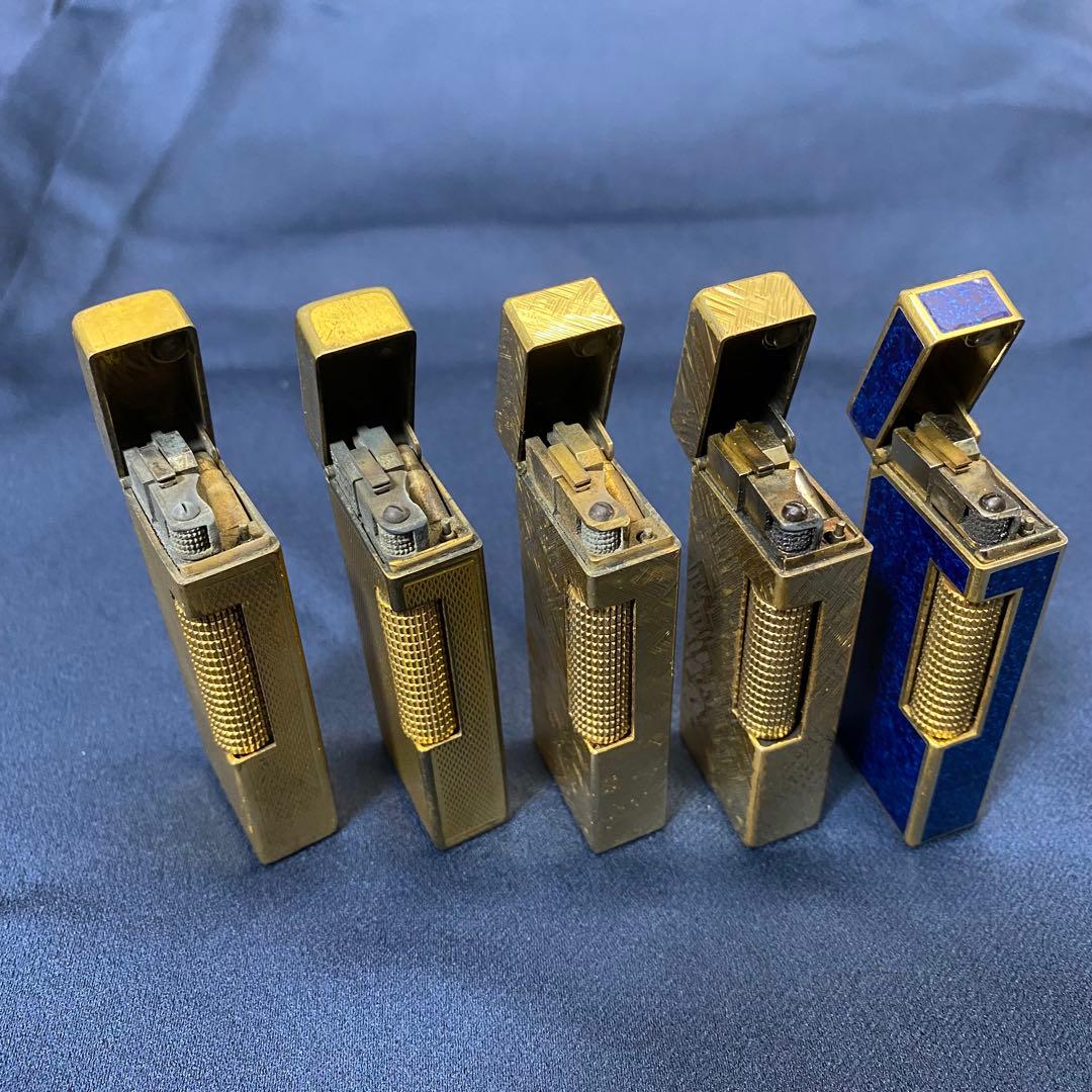 ダンヒル ライター 5個セット 火花確認済み