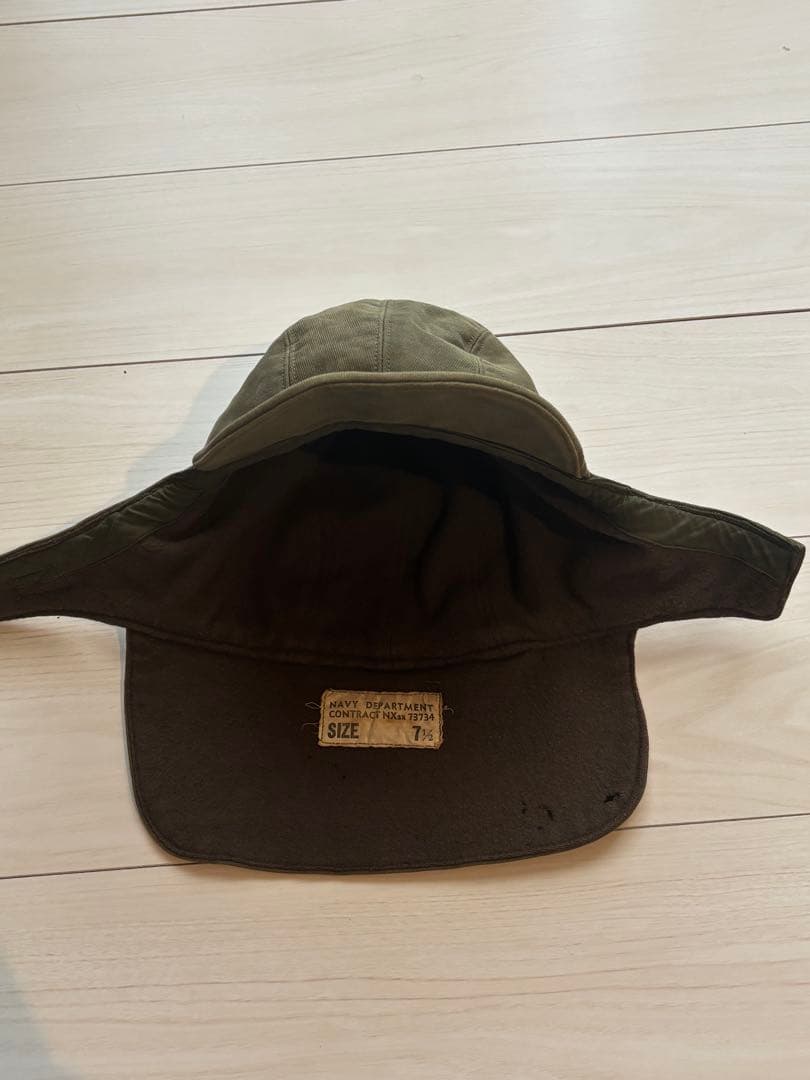 USNAVY デッキキャップ 大戦 WW2 米軍 Vintage 40s