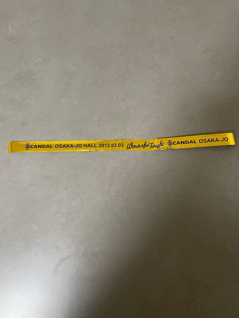 SCANDAL サイン色紙（プレミアムオフショット写真オマケ）激レア