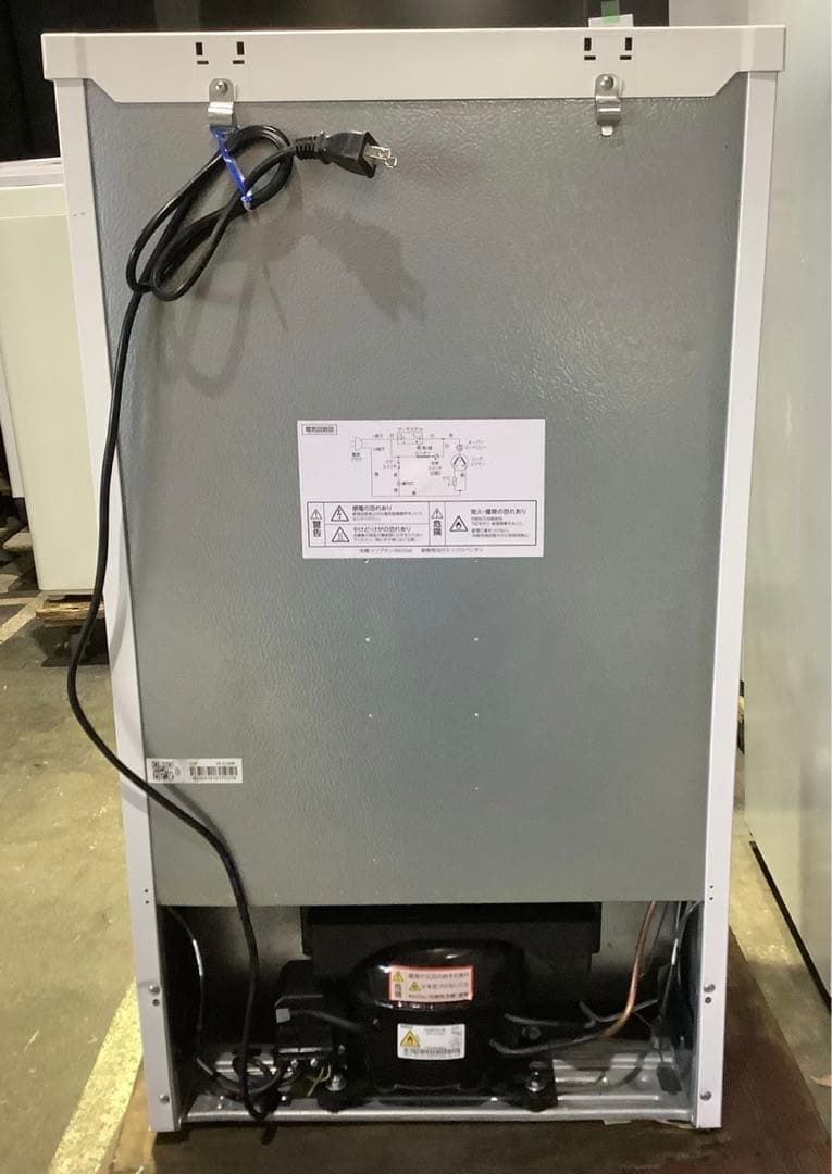 2ドア冷蔵庫 アイリスオーヤマ AF81-W 81L 2019年製