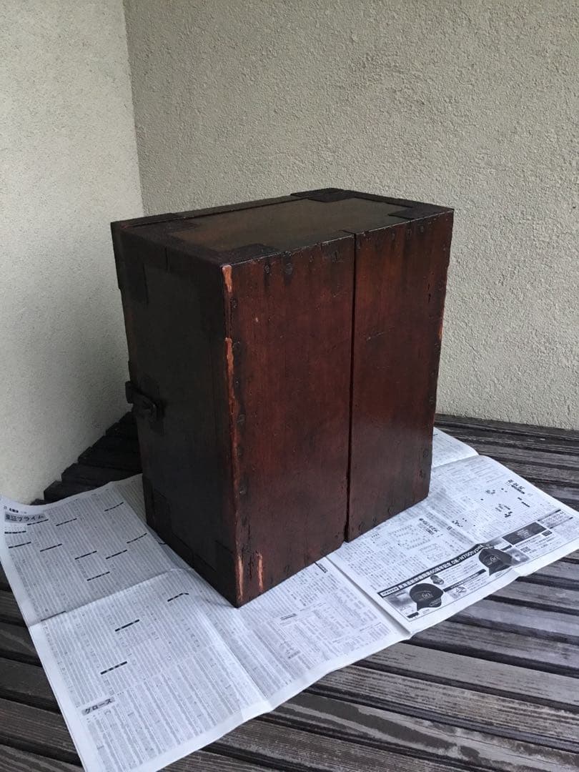 昔の箱です、重いです。　難あり