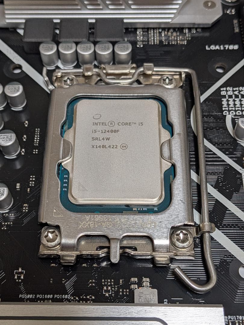 Core i5 12400F + PRIME B660-PLUS D4 セット