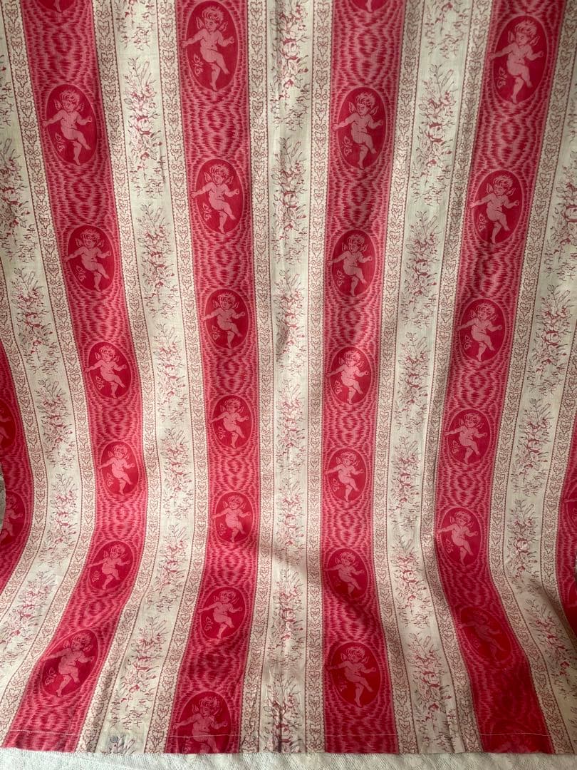 新春アンティーク福袋⑦布もの8点セット19世紀トーション&レース&端切&エプロン