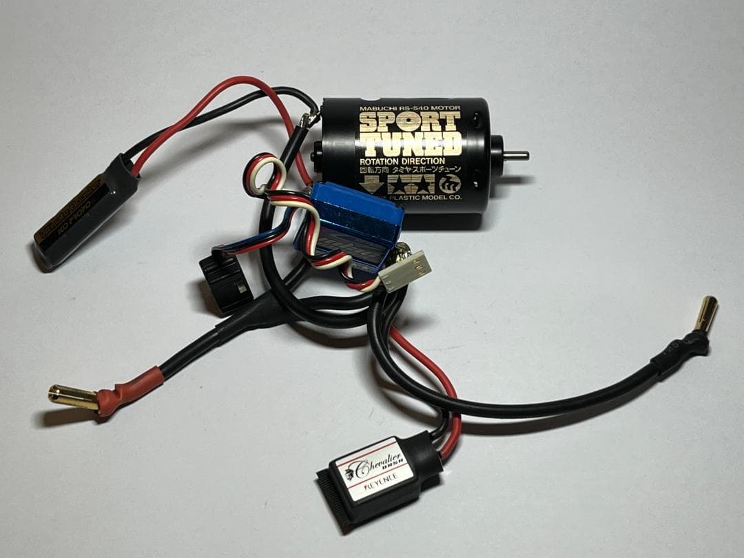 TAMIYA 1/10 RC用メカ TRF volac MS C3・モーター他