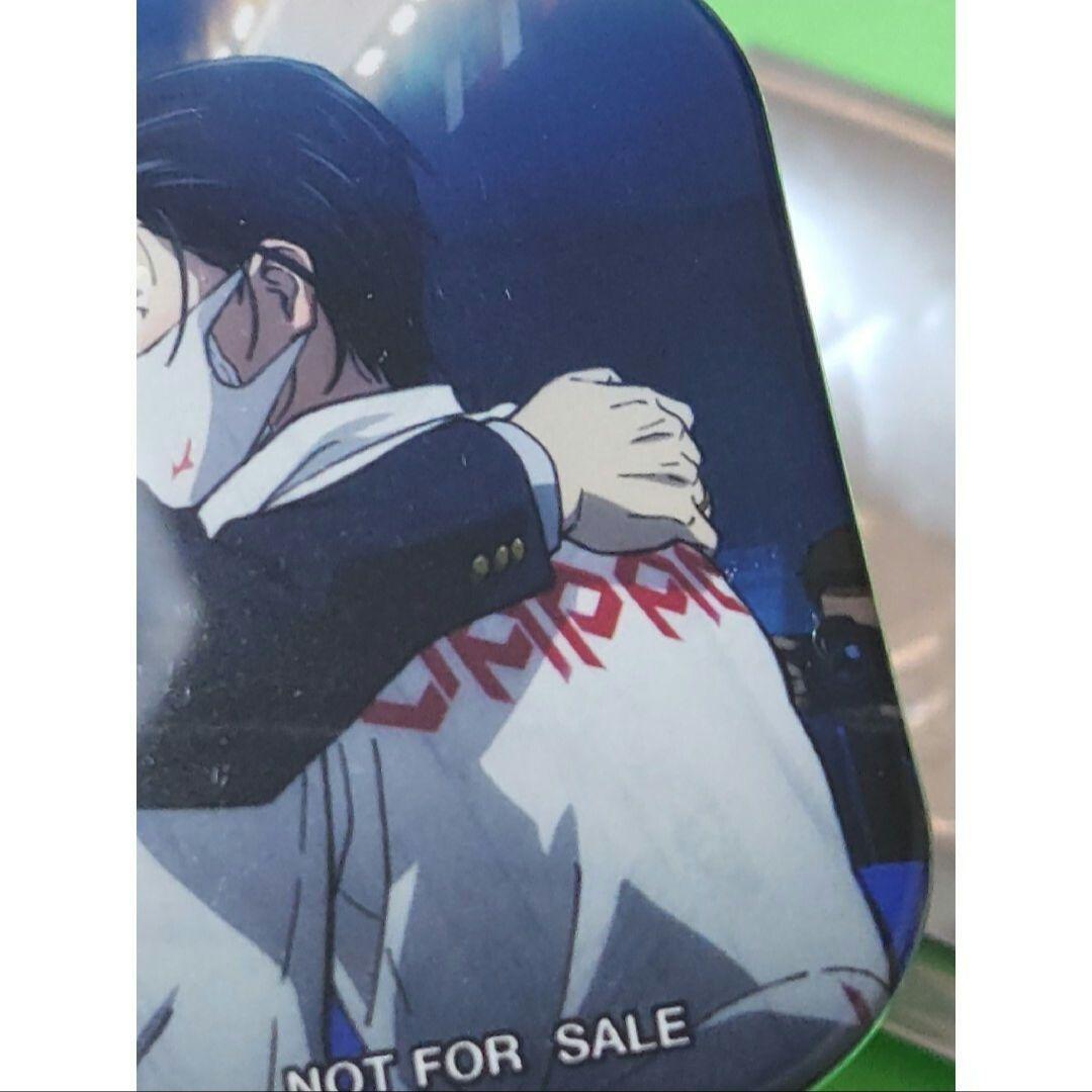 【希少】ユーリ!!! on ICE MIZUNO ミズノ 缶バッジ