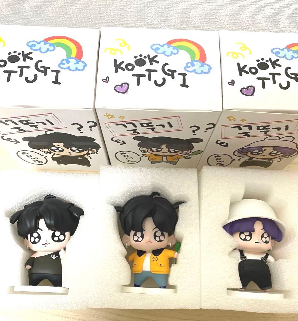 BTS ジョングク　グクトゥギ　フィギュアセット　新品　マスター