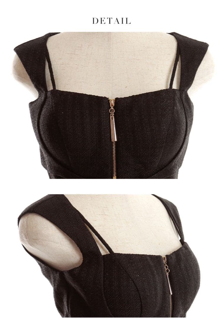 Sugar×ROBE de FLEURS Glossy セットアップドレス