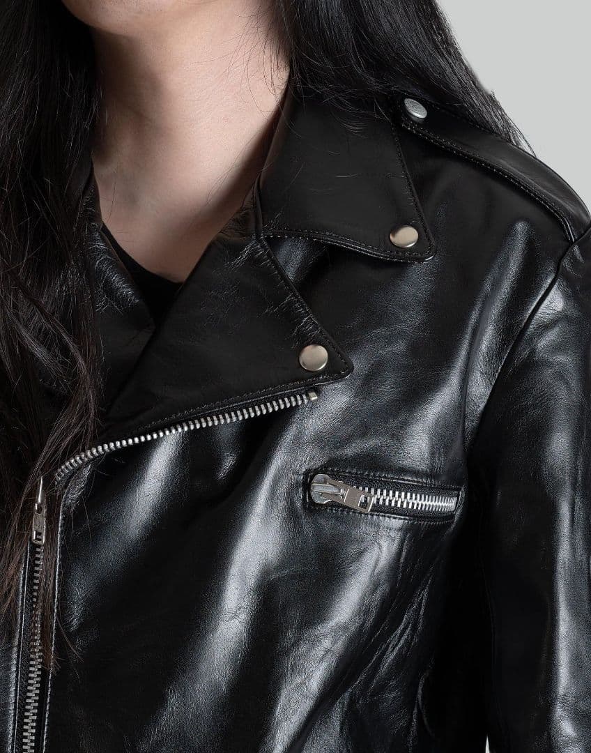 blackmeans 23SS カウレザー ダブルライダースジャケット