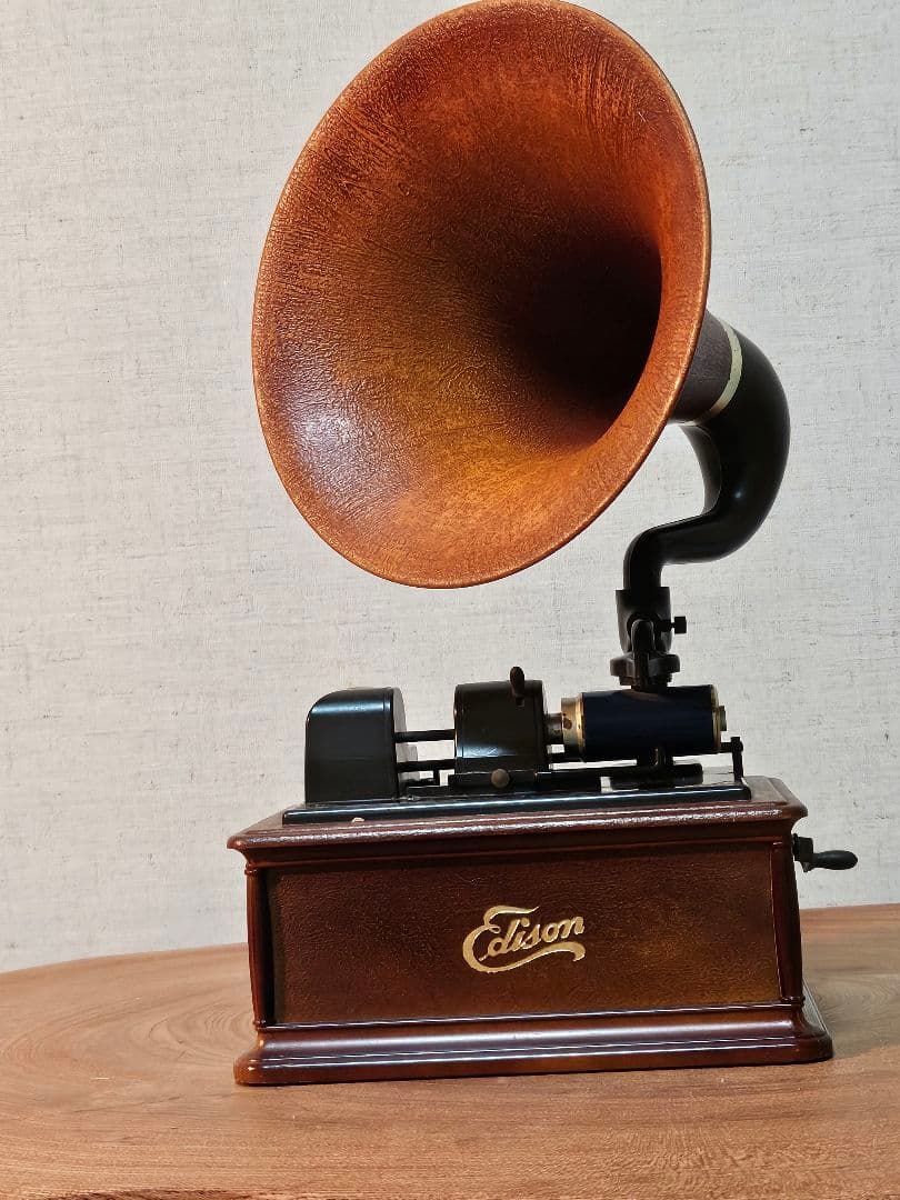 Technicsテクニクスエジソンオペラオルゴール蓄音機型