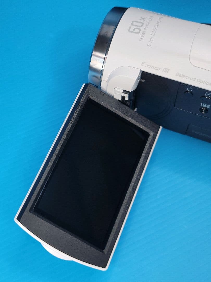 【美品】SONY HDR-CX675（W） 　“新”「空間光学手ブレ補正」