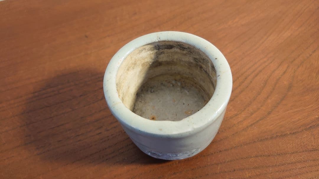 青備前　備前焼　香炉　茶道具　アンティーク備前　蔵出し　鑑賞陶器　１客