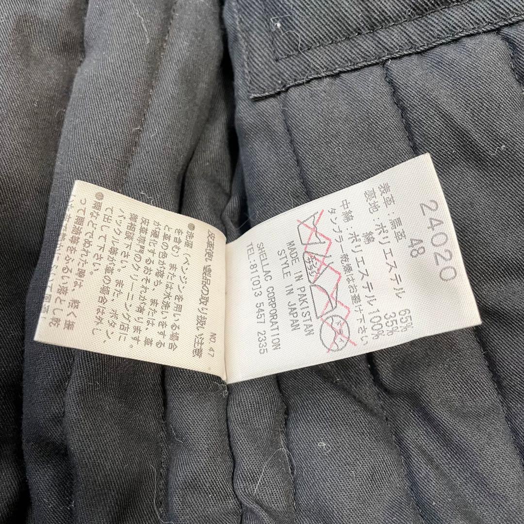 ✨️希少馬革L〜LL相当✨️shellac レザージャケット　シングルライダース