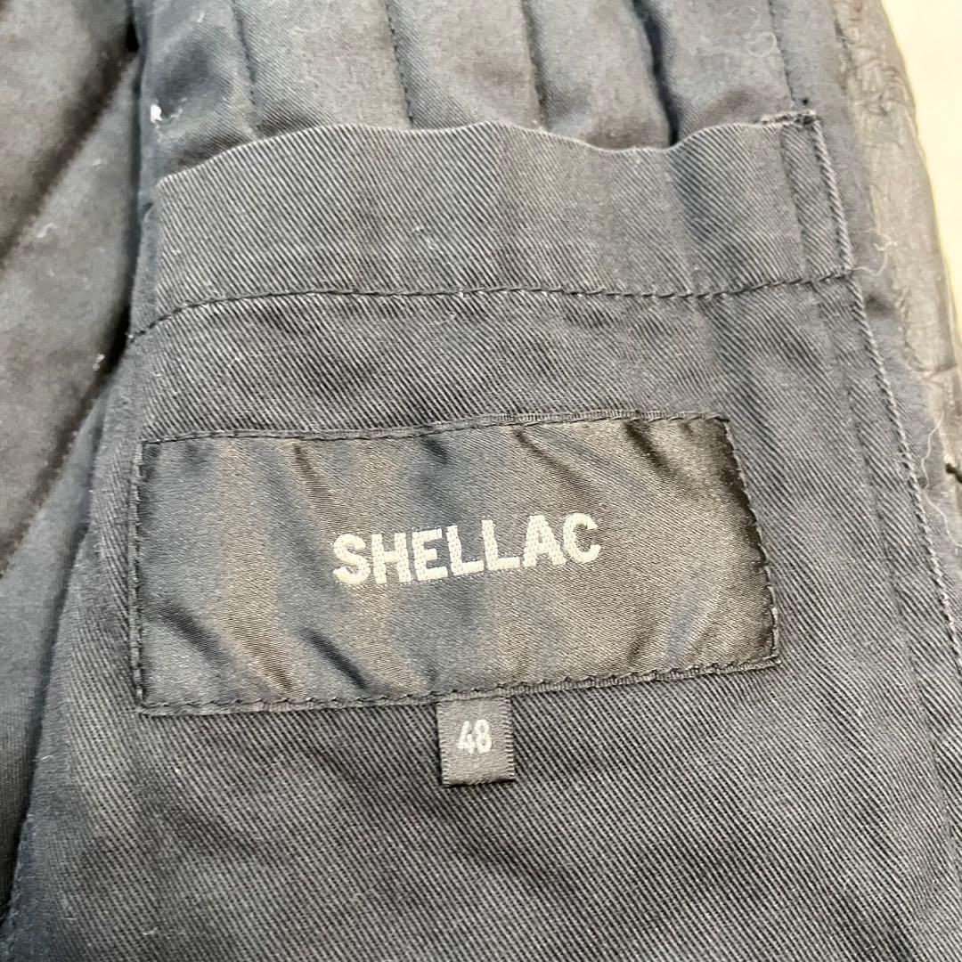 ✨️希少馬革L〜LL相当✨️shellac レザージャケット　シングルライダース