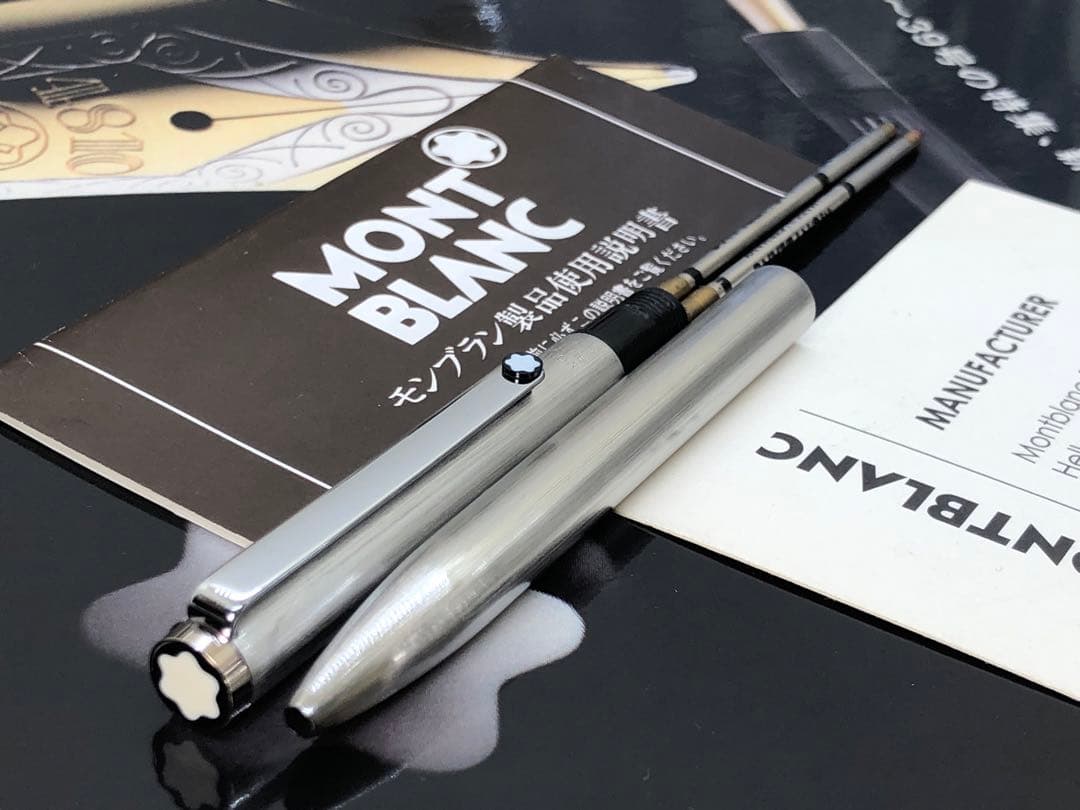 モンブラン　★カスタム・バフ仕上げNo2735★2色ボールペン鏡面仕上げの逸品！