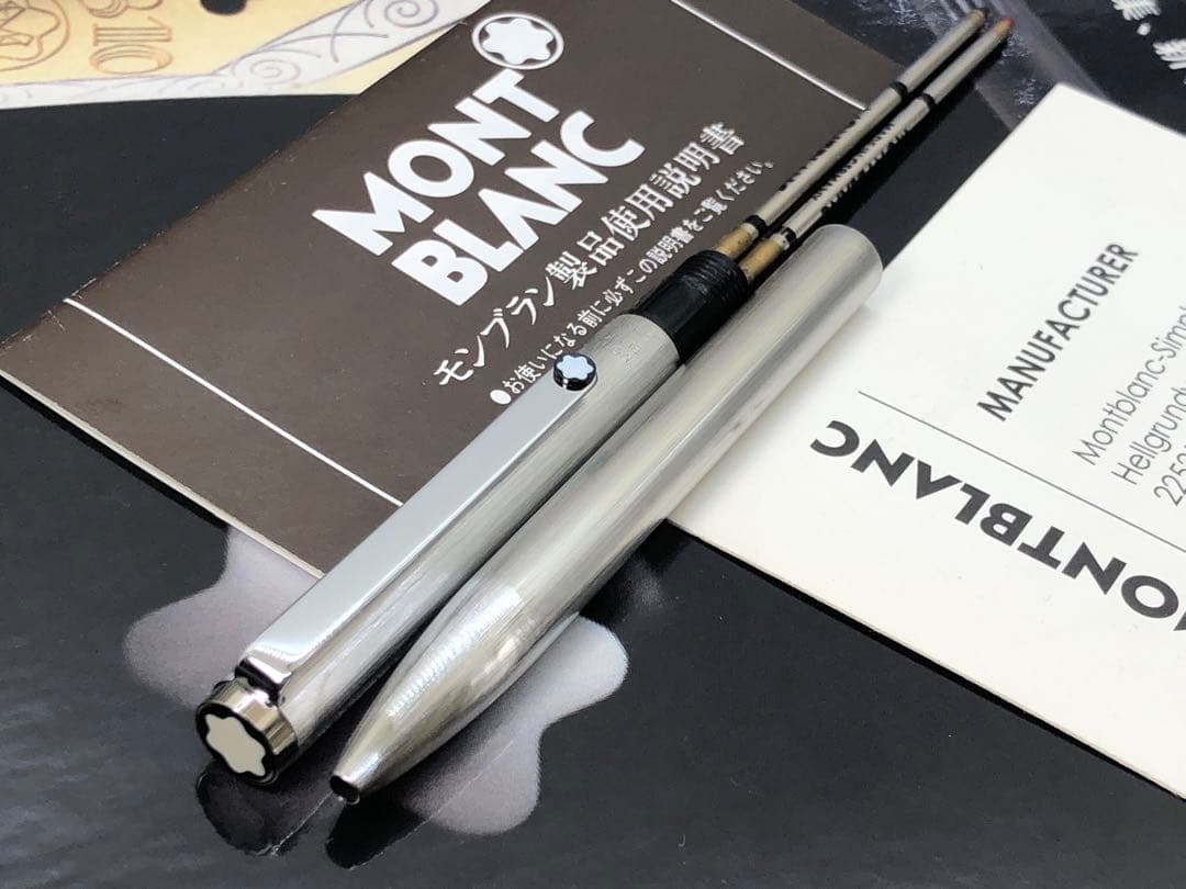 モンブラン　★カスタム・バフ仕上げNo2735★2色ボールペン鏡面仕上げの逸品！