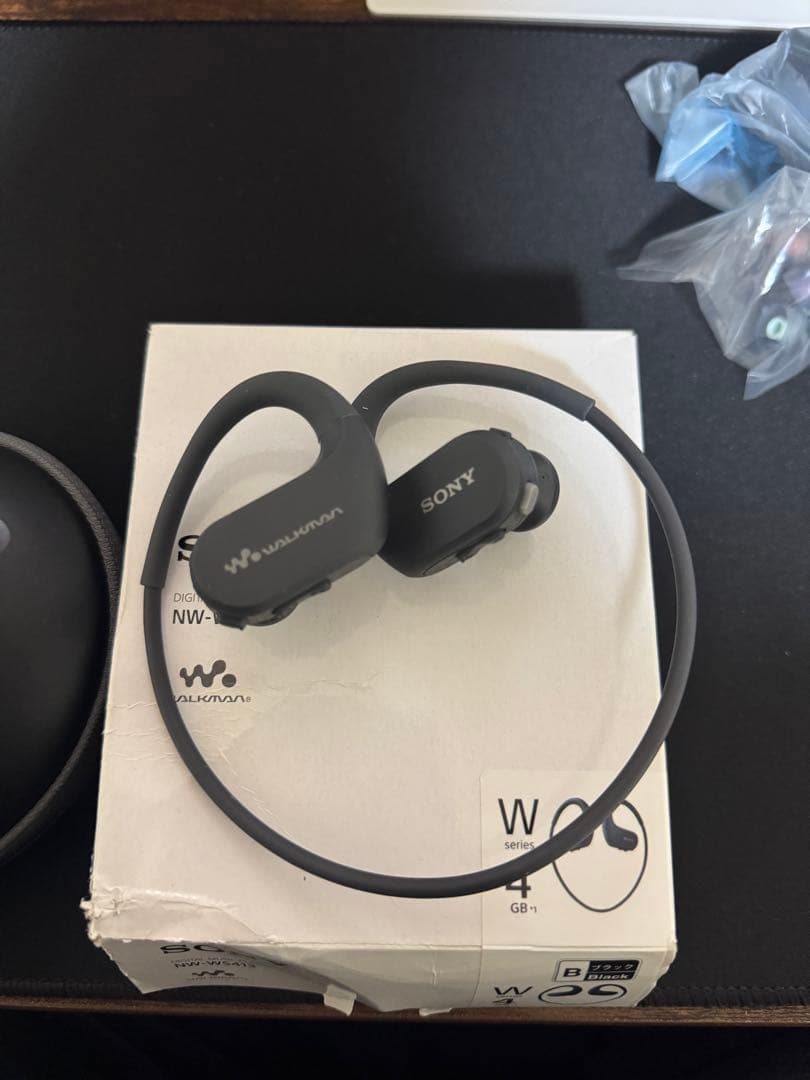 SONY NW-WS413別売り専用ケース付き！