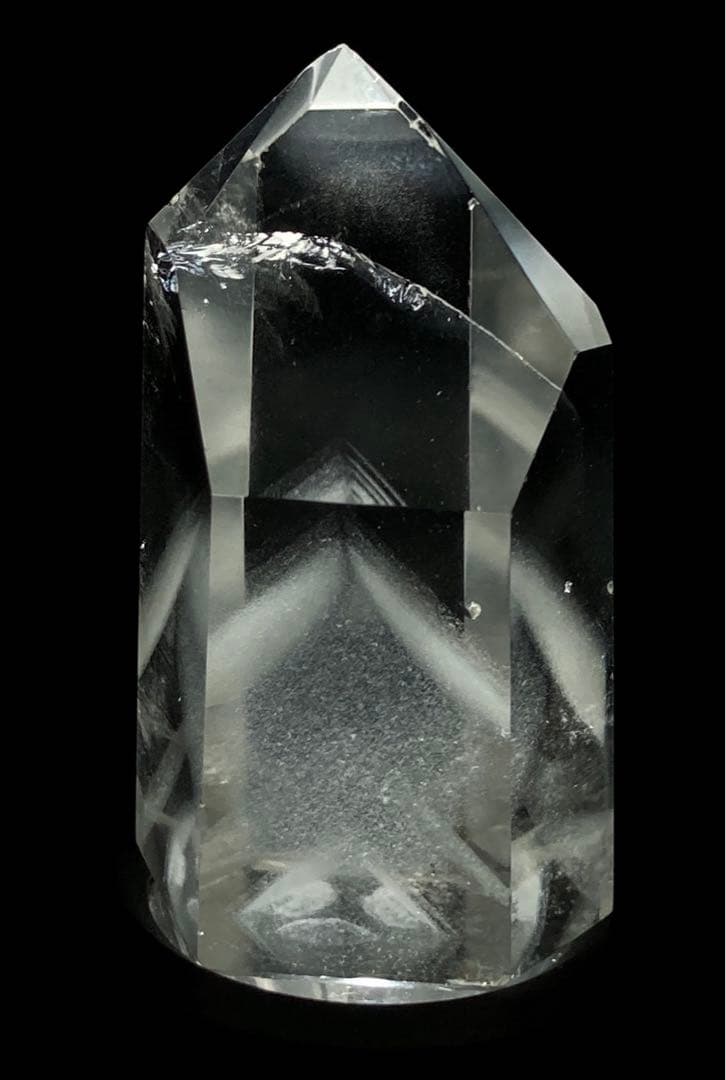 【龍脈水晶✨】ホワイトファントム　千層水晶　ポイント　クリスタル　原石