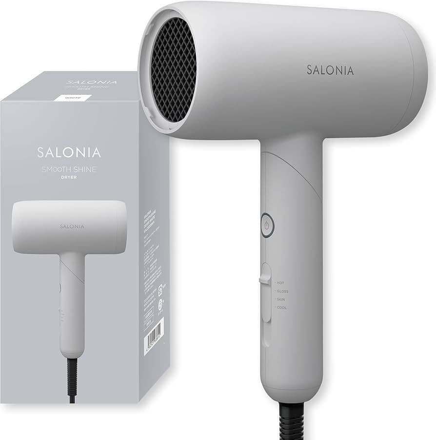 SALONIA サロニア スムースシャイン ヘアドライヤー 大風量 速乾 軽量