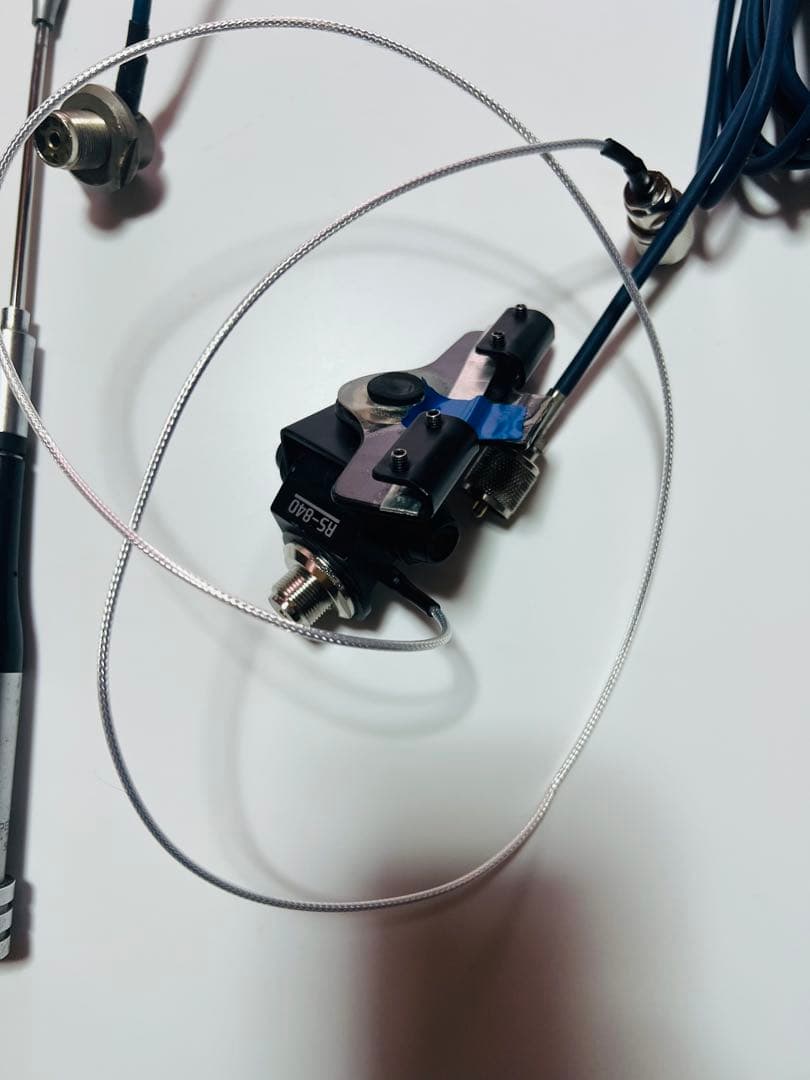 アマチュア無線機KENWOOD TM-V708S アンテナ、基台、ケーブルセット