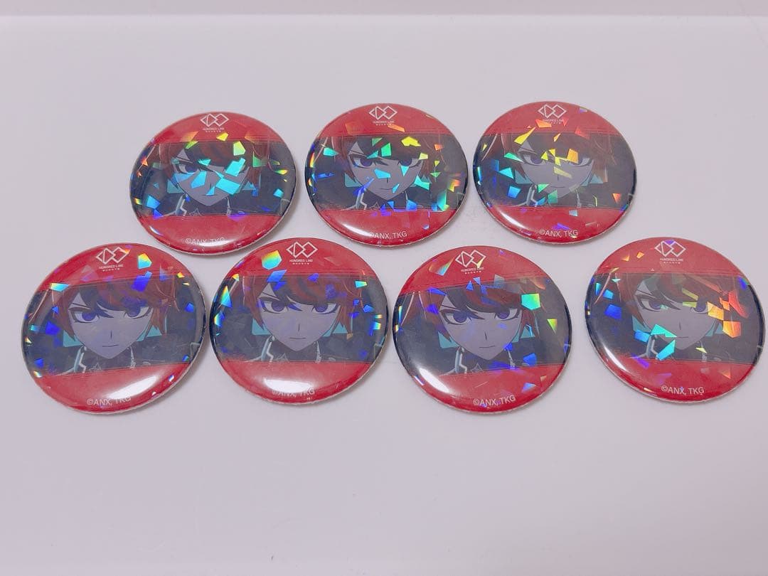 ハンドレッドライン コトブキヤくじ 澄野拓海 缶バッジ ホログラム