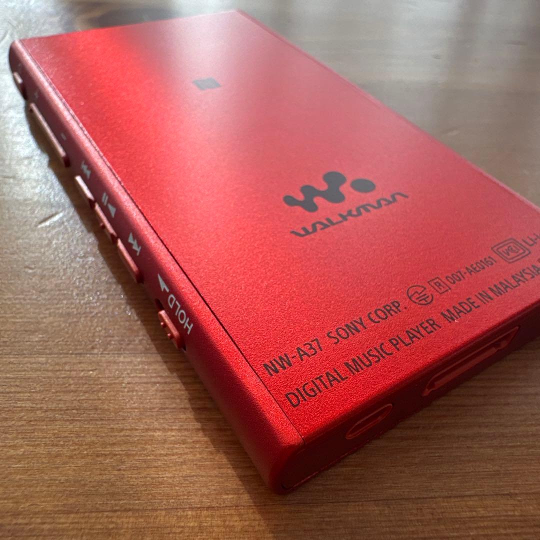 SONY NW-A37HN レッド ウォークマン