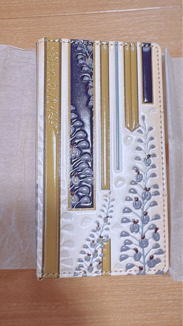 刀剣乱舞×浅草文庫　友禅染牛革スマホケース　へし切長谷部