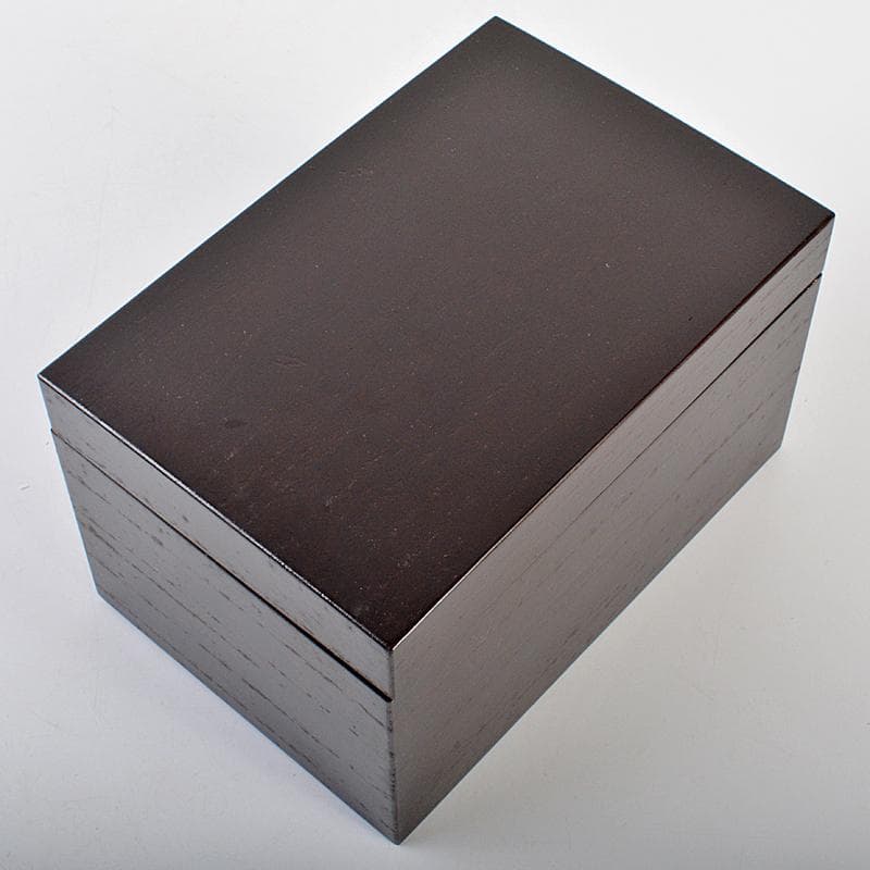 茶道具　利休茶箱　色絵花文茶碗　菊桐蒔絵棗など　七点　一式　V　R7103