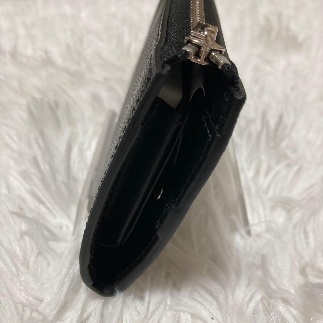 ポーター　エイブル　キーケース　名刺入れ　レザー　3連　L字　シボ革　ジップ