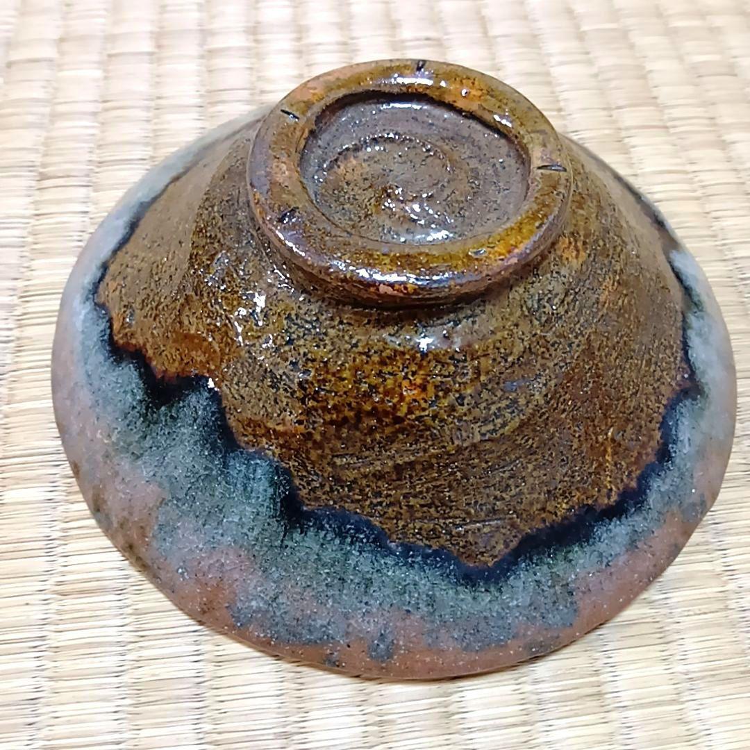 骨董品　茶碗　大樋焼　大樋長楽 造　共箱　抹茶碗　茶道具　長楽　希少　極美品