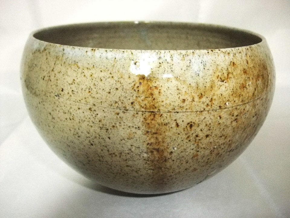 古清水焼 宝永六年1709年）水指 茶道具 京焼 清水焼 無銘 時代物 骨董