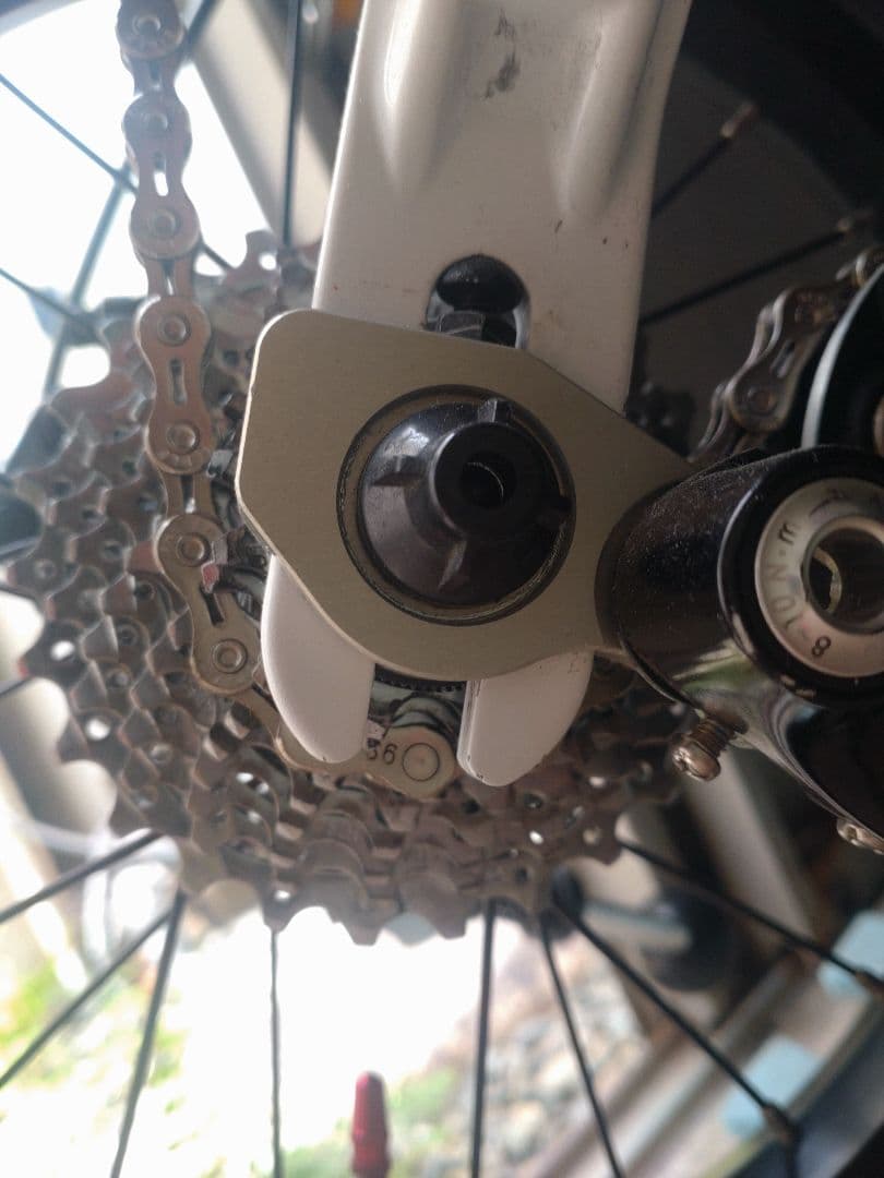 希少 OX PECO 折りたたみ自転車 ホワイト ブルー