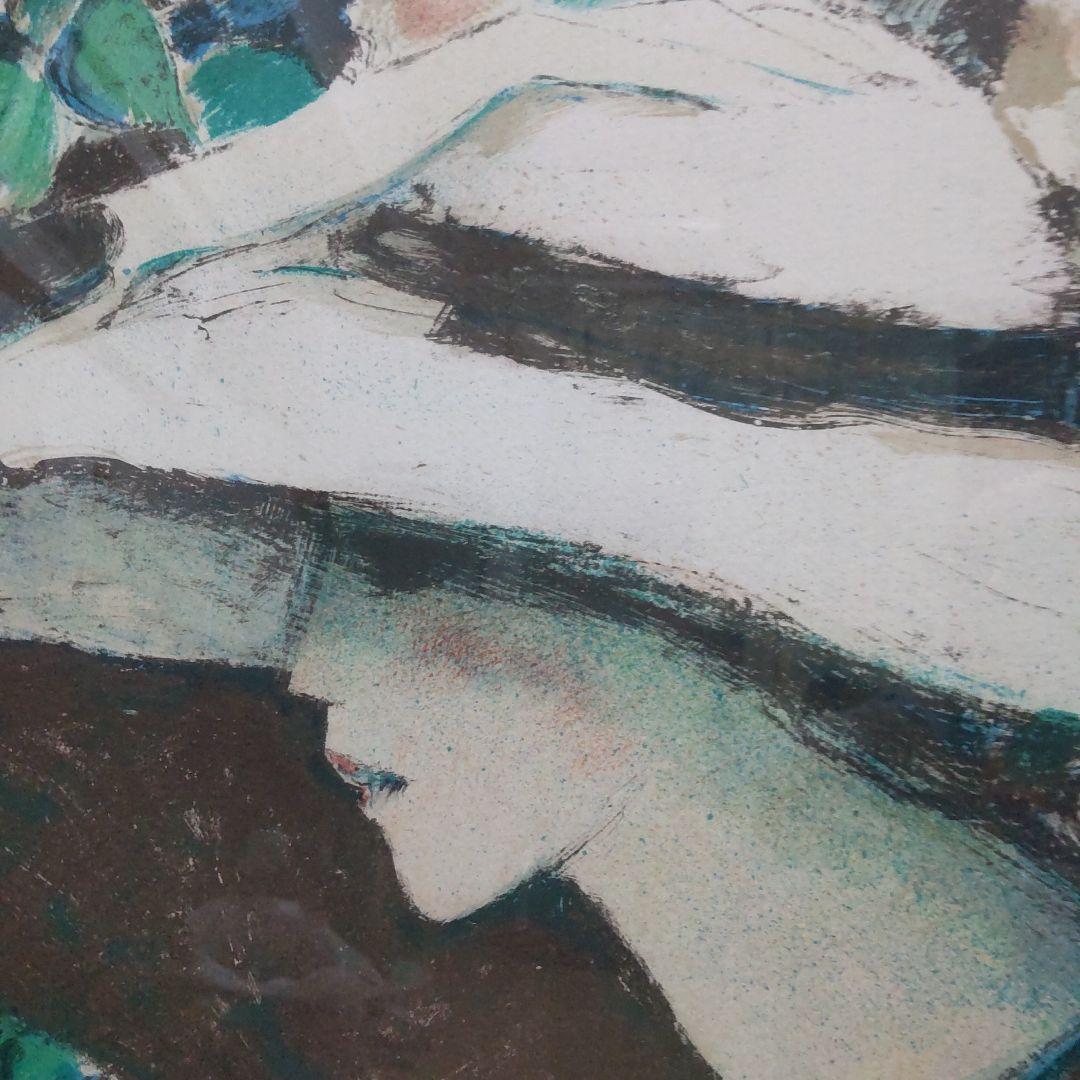 カシニョール　「秋のバラ」　直筆サイン　５２/２００　1984年