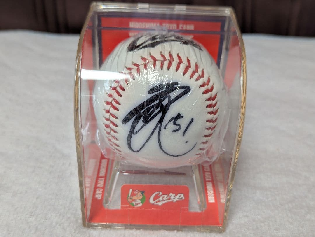 【てん】鈴木誠也 直筆サインボール 広島東洋カープ CARP カブス