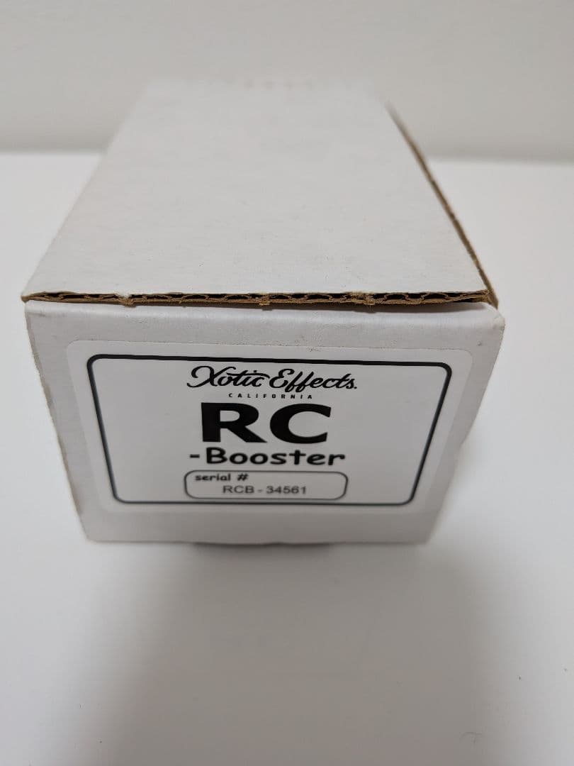 Xotic Effects RC Booster　エフェクター　ブースター