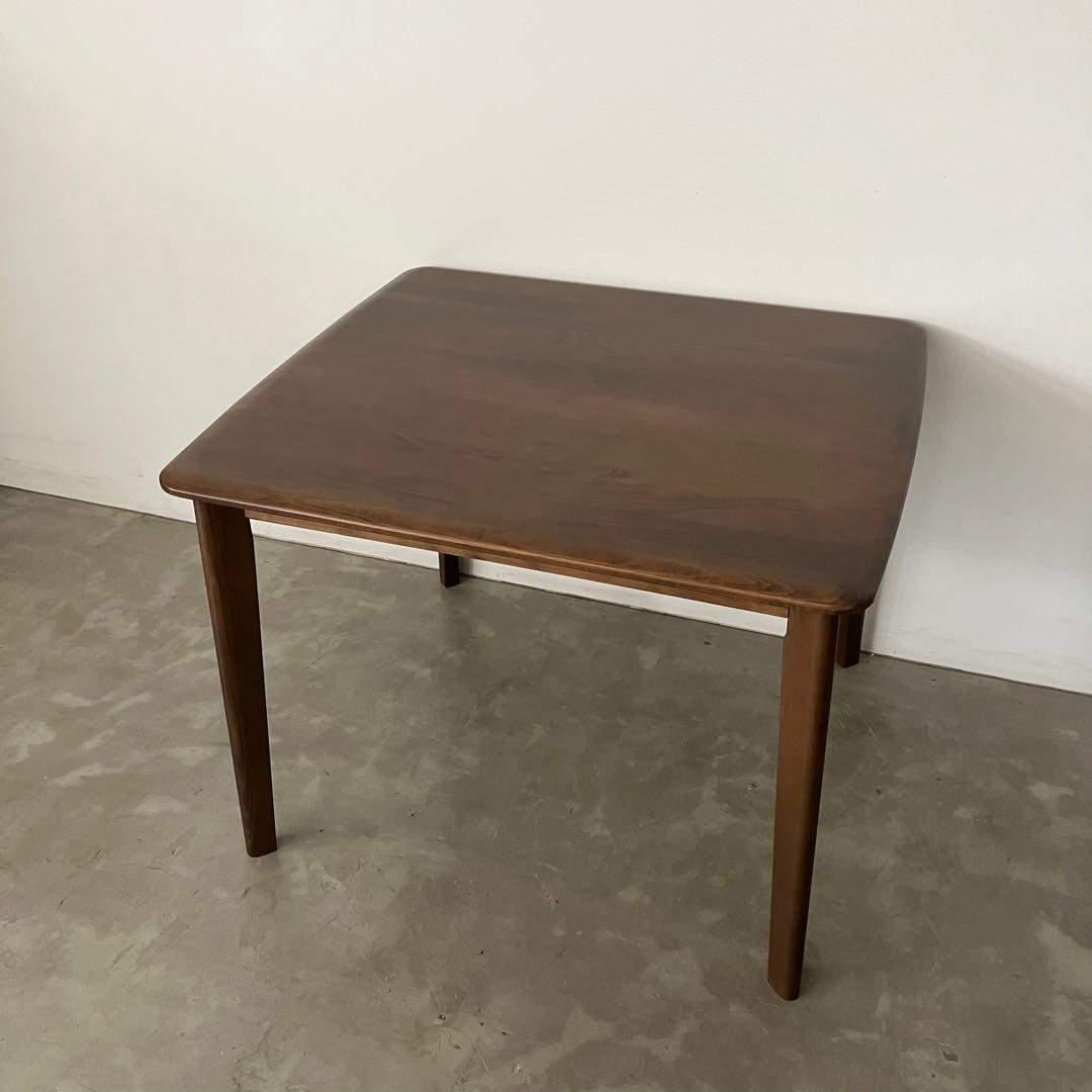 レトロ　アンティーク　古道具　古家具　ダイニング　テーブル　机　木製　カリモク