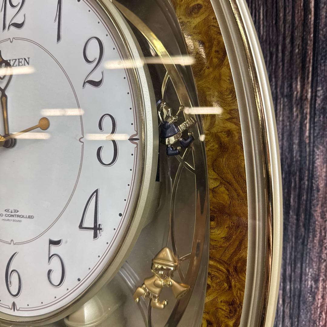 からくり電波時計 ロディ パルミューズクイーンダムDX 稼動品