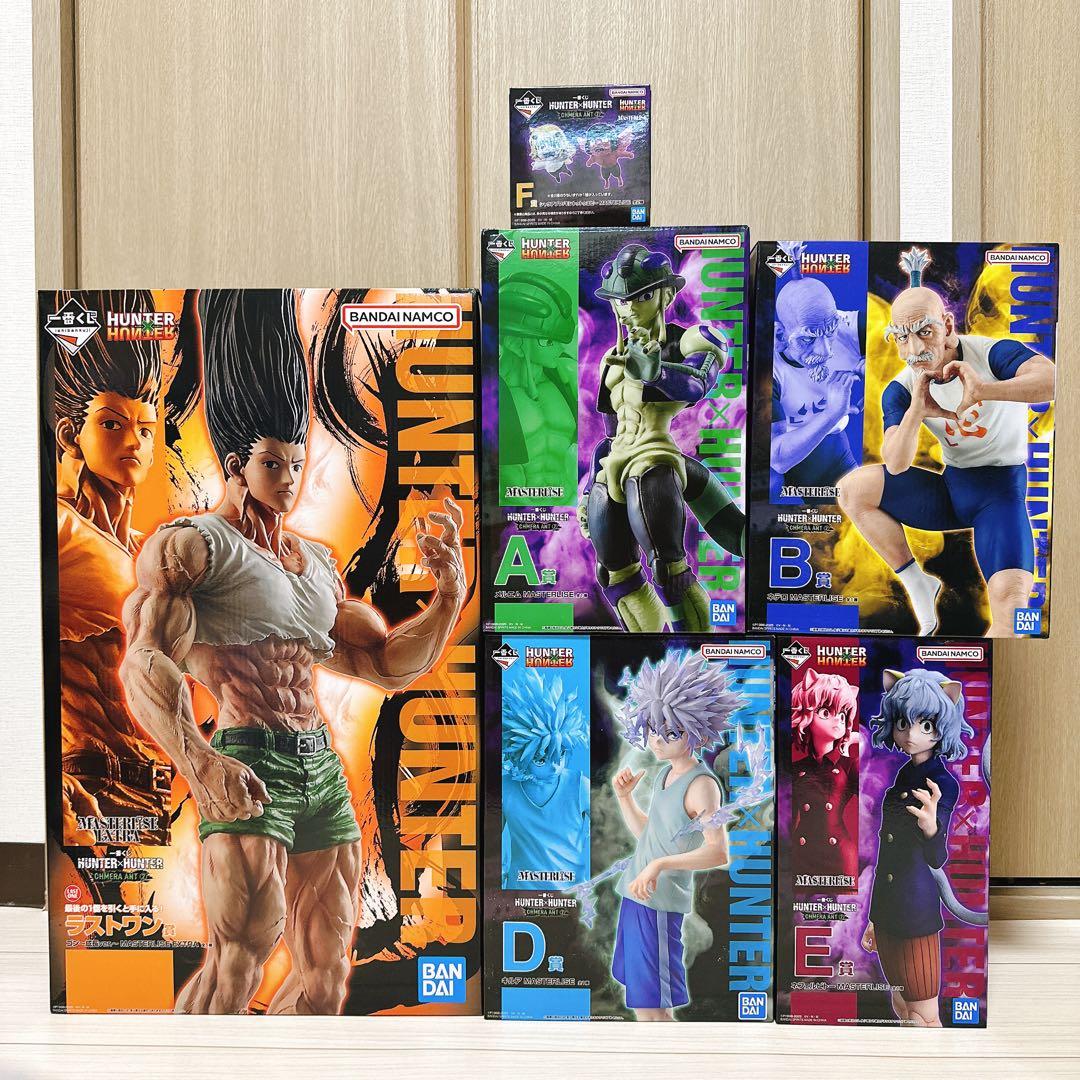 一番くじ HUNTER×HUNTER CHMERA ANT 6点 フィギュア