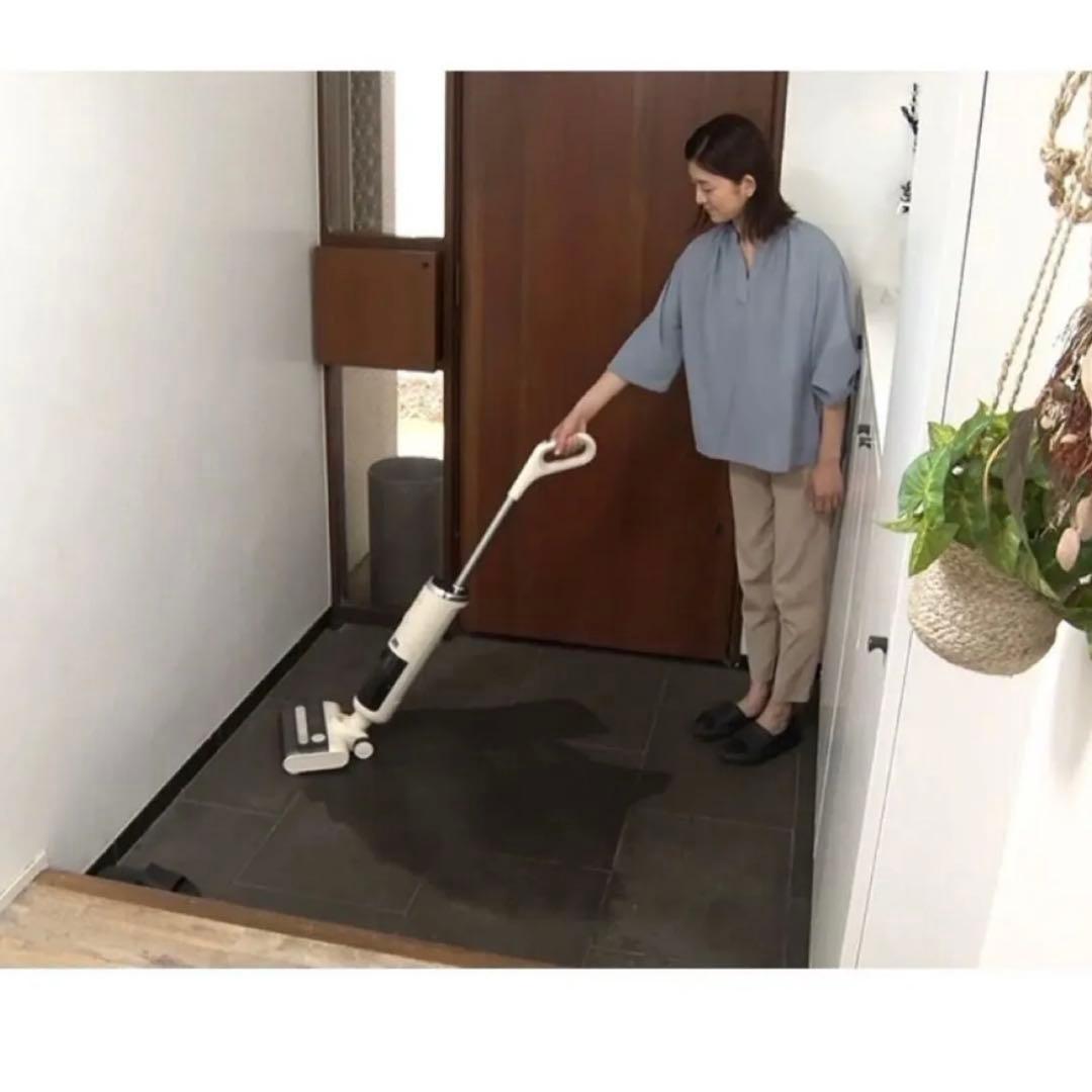 AquaX ミンドーアクアエックス 水拭き掃除機 MIA-N001-BLK