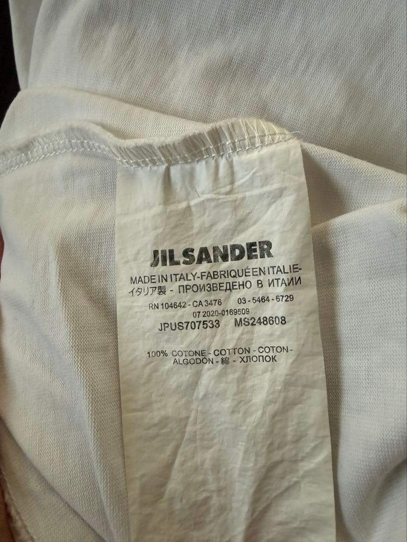 美品　JIL SANDER Tシャツ　ジルサンダー