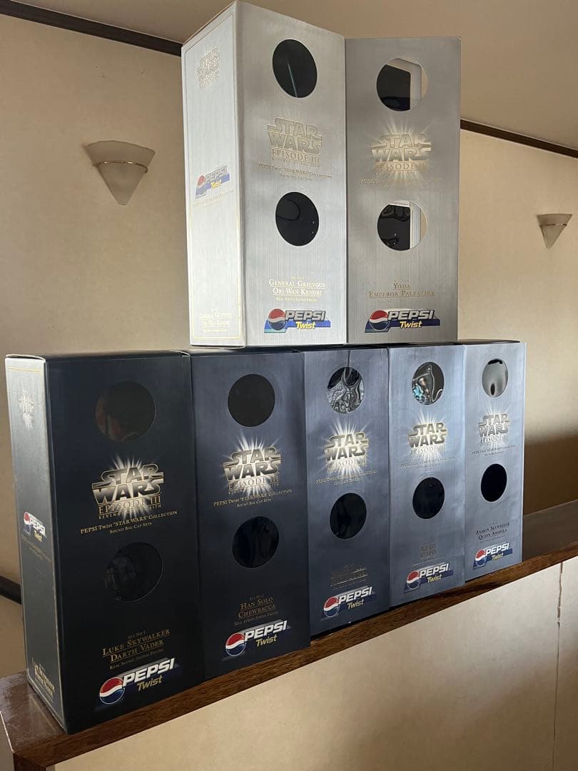 PEPSI ペプシ スターウォーズ サウンドビッグキャップ 全7種