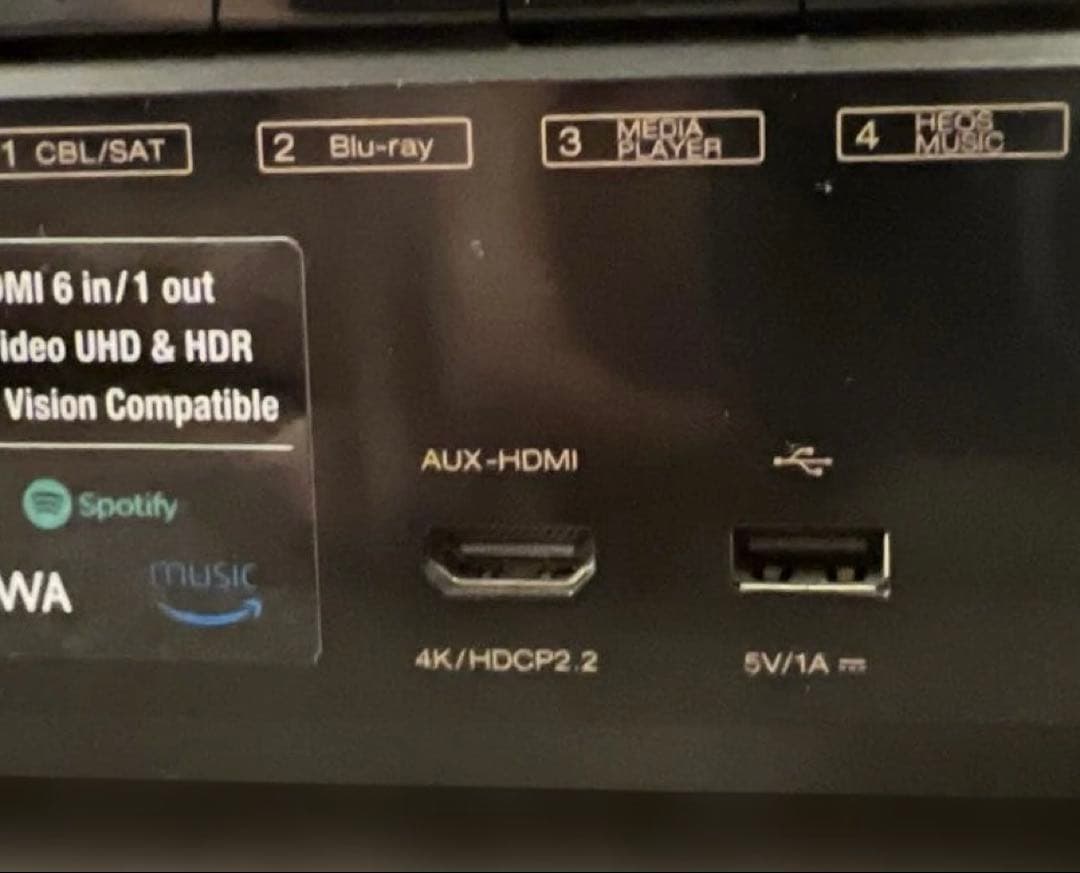 アンプ Denon AVR-X1500H