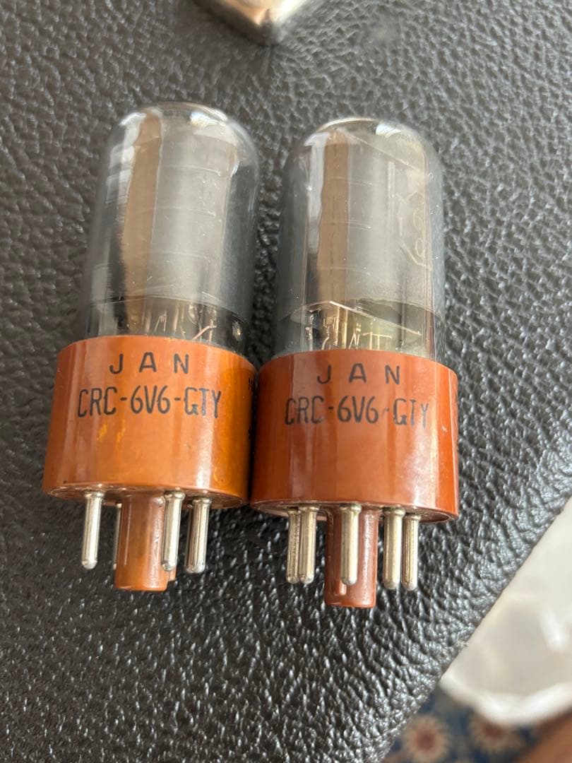 RCA 6V6GT NOS 真空管マッチングペア