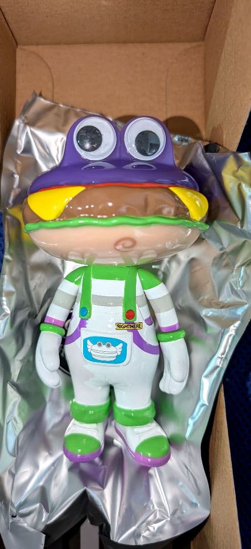 Happi class バーガー君 14cm RIGHTHERE